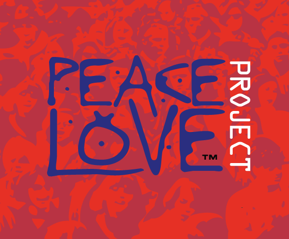 peace and love logo. Logos